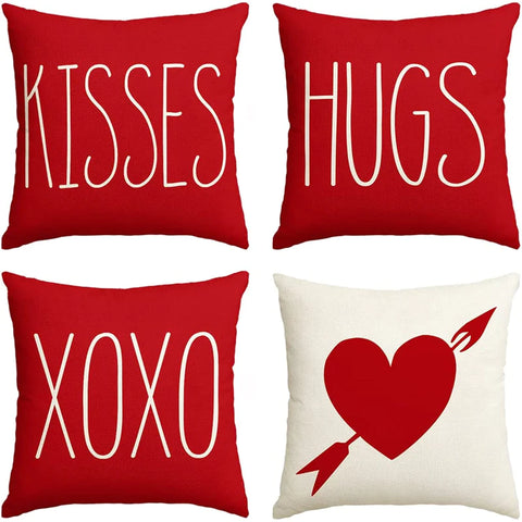 20x20 valentine pillow covers