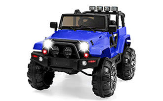 Toy Jeep With Spring Suspension