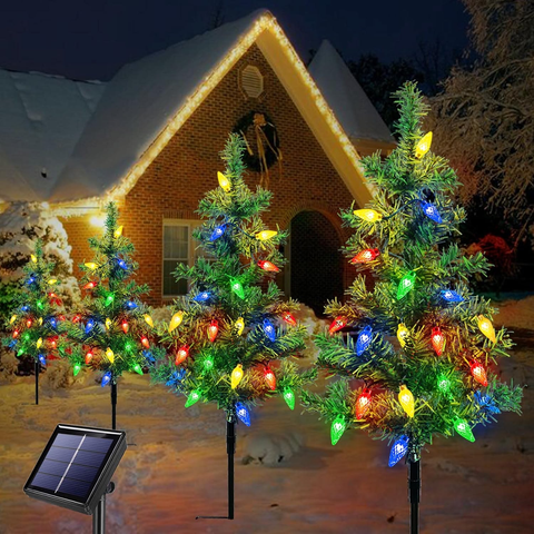 Christmas Tree Lights Outdoor Decorations