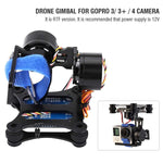 Rc Drone Camera , L Brushless Board Bgc 2.2 For 3/3+ / 4 Camera Rc Drone Quadcopter Component Part Accessory(Black)