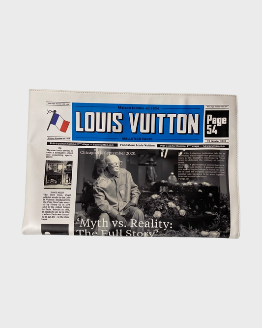 Louis Vuitton 'Purist vs. Tourist' Straight-Leg Jeans - Blue, 14
