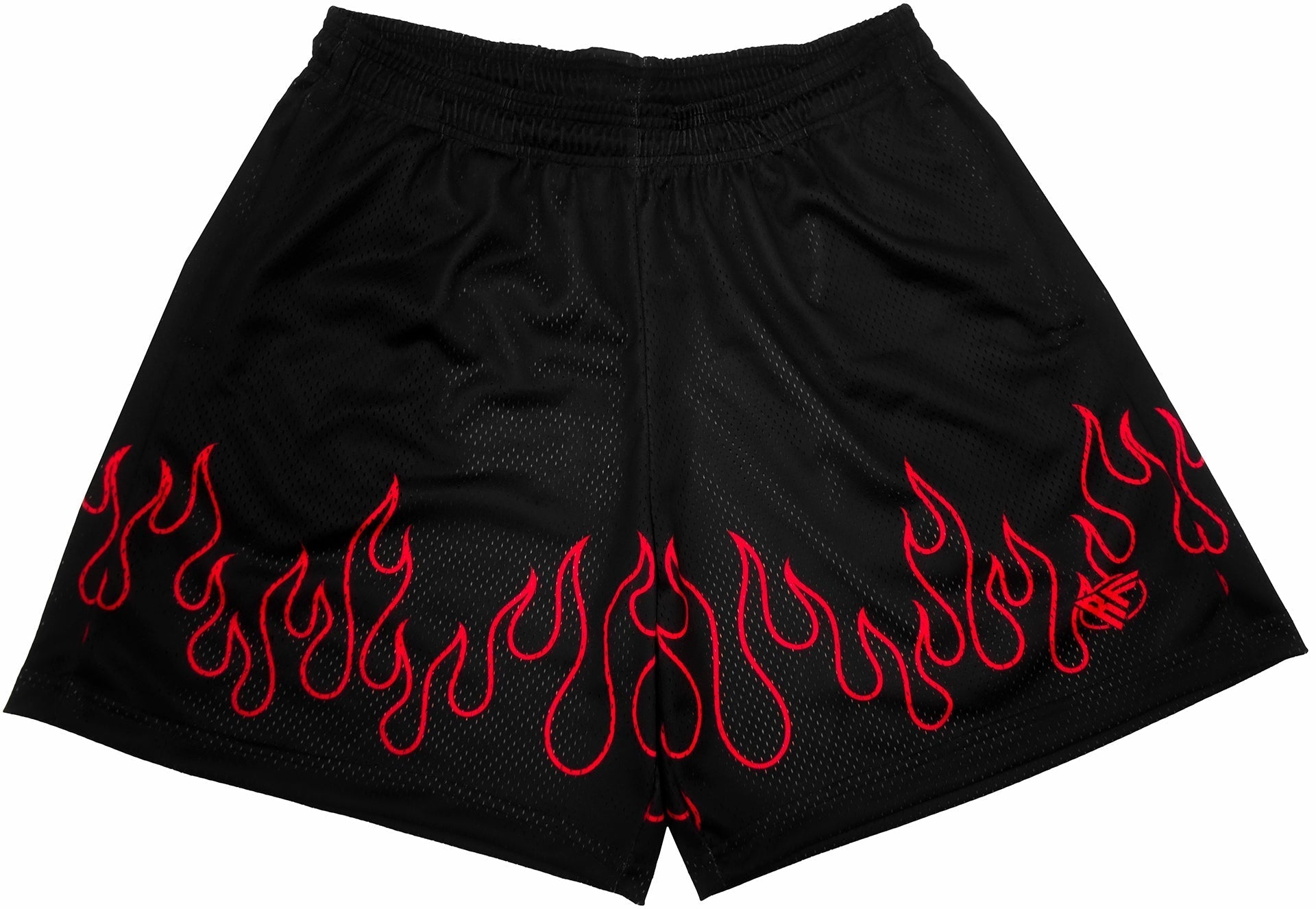 RF Mesh Fire Shorts - Black / White – RFwear