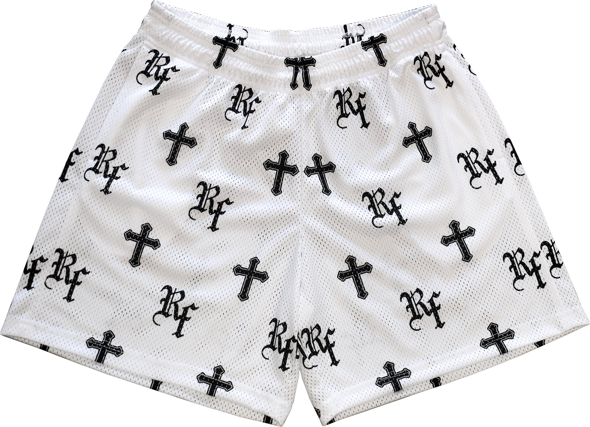 RF Mesh Cross 2.0 Shorts - White/Grey – RFwear