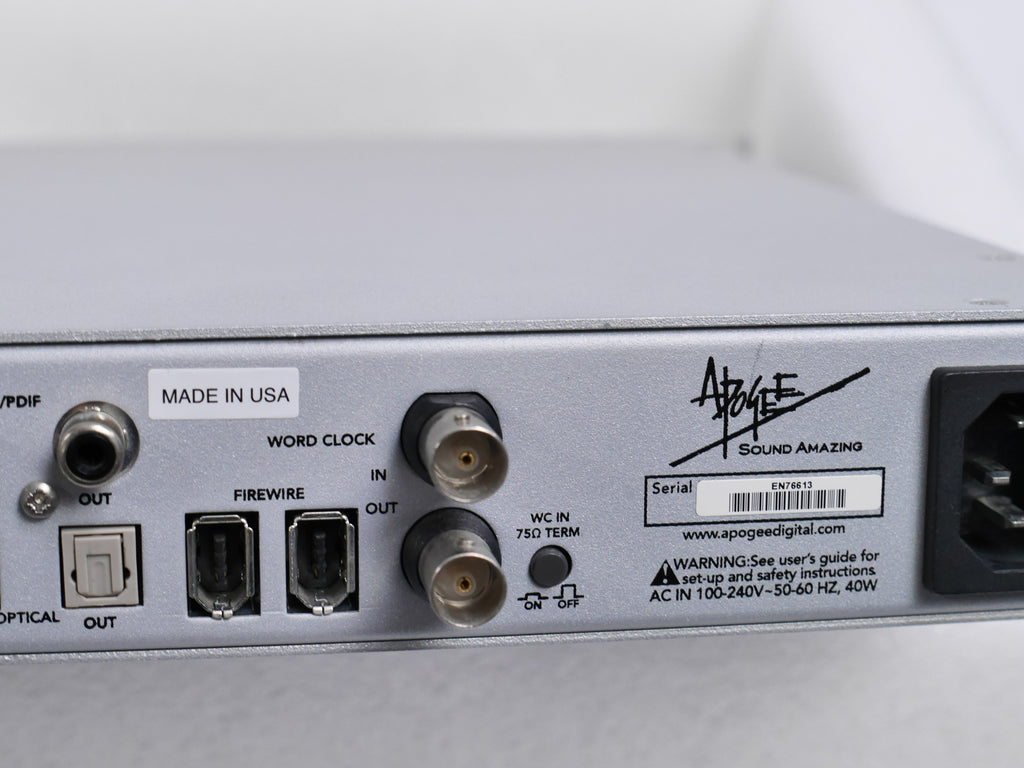 安い直売 【月末特価！美品完動品】apogee ensemble firewire www