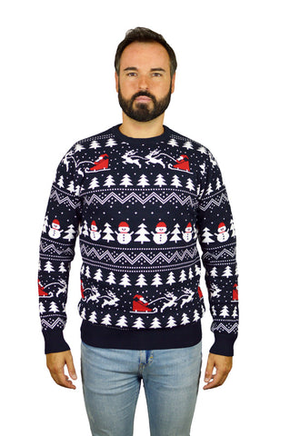 size guide christmas jumpers men M