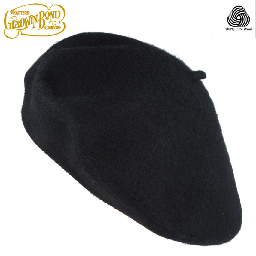 SNBYA.H 100% WASHABLE MERINO WOOL BERET 帽子 ハンチング/ベレー帽