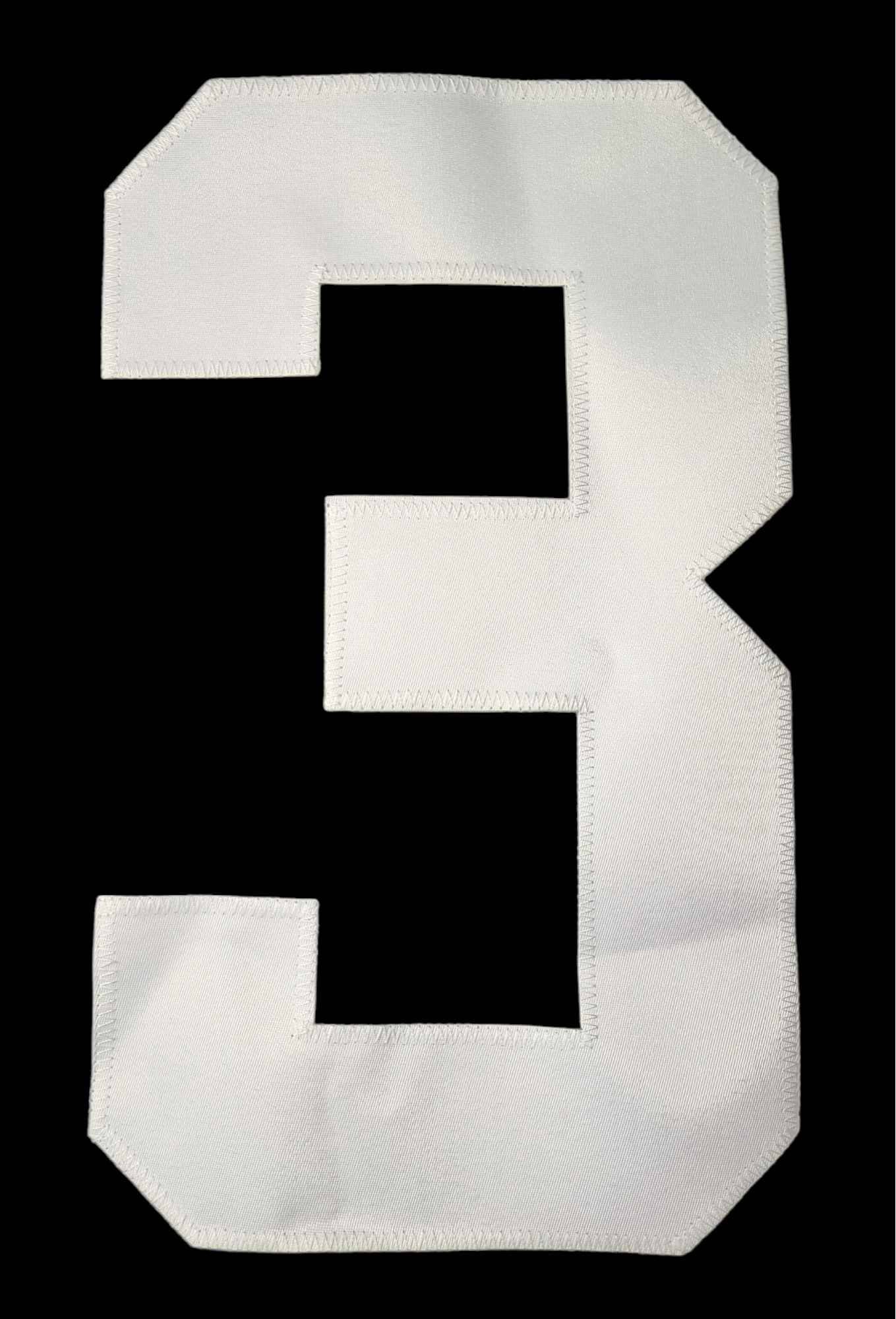 Number Stencil for Athletic Jerseys - 3 - 100pc — Texsource