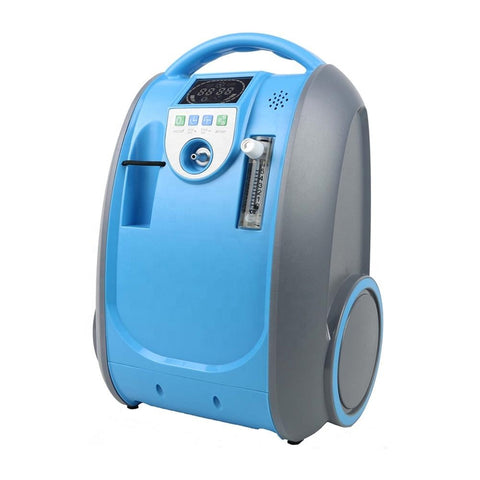 2 Hours Battery 1L-5L/Min Continuous Portable Oxygen