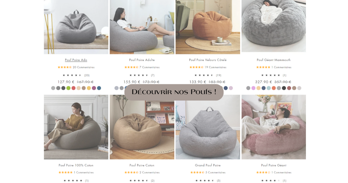 Nos Poufs