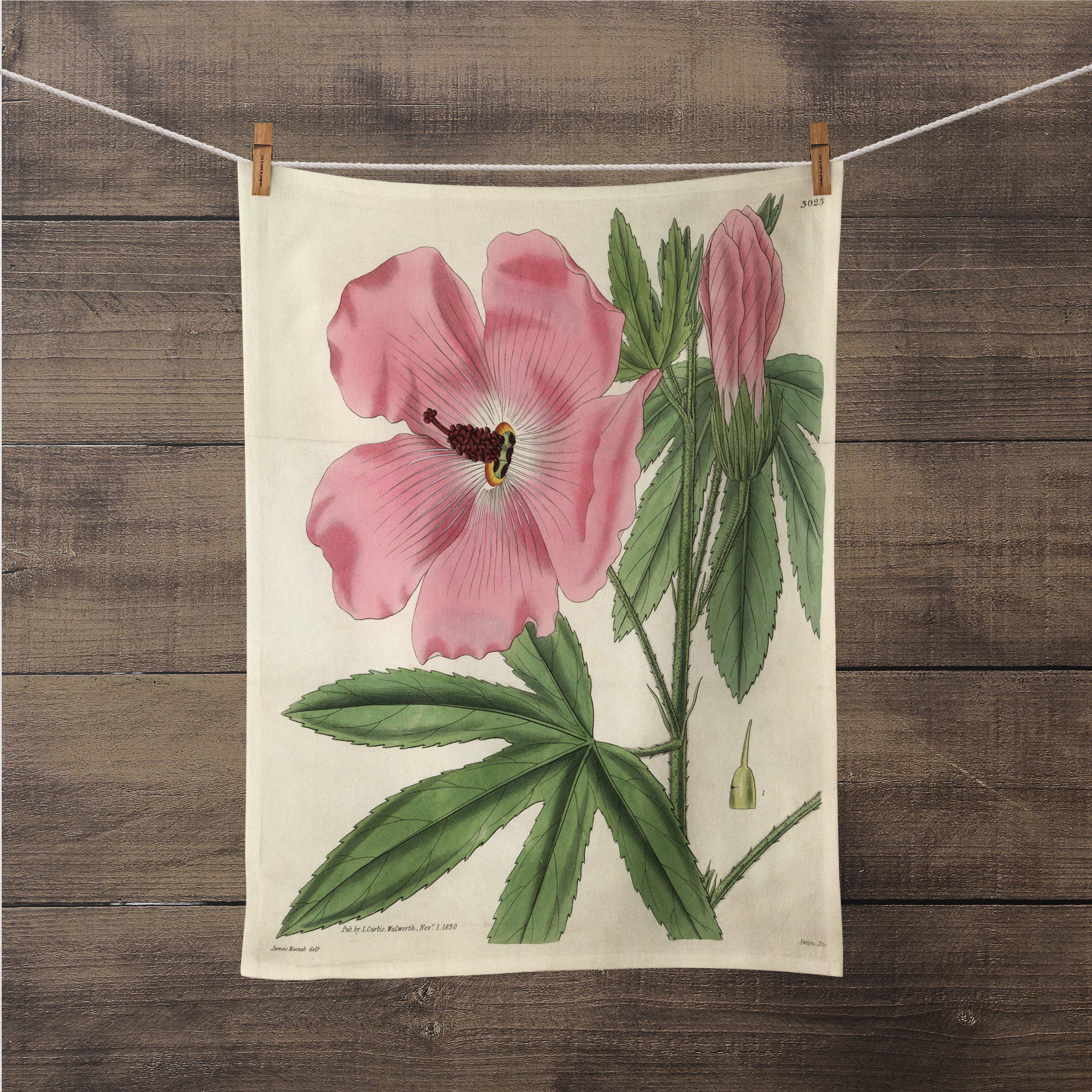 Hibicus - Botanical Tea Towel
