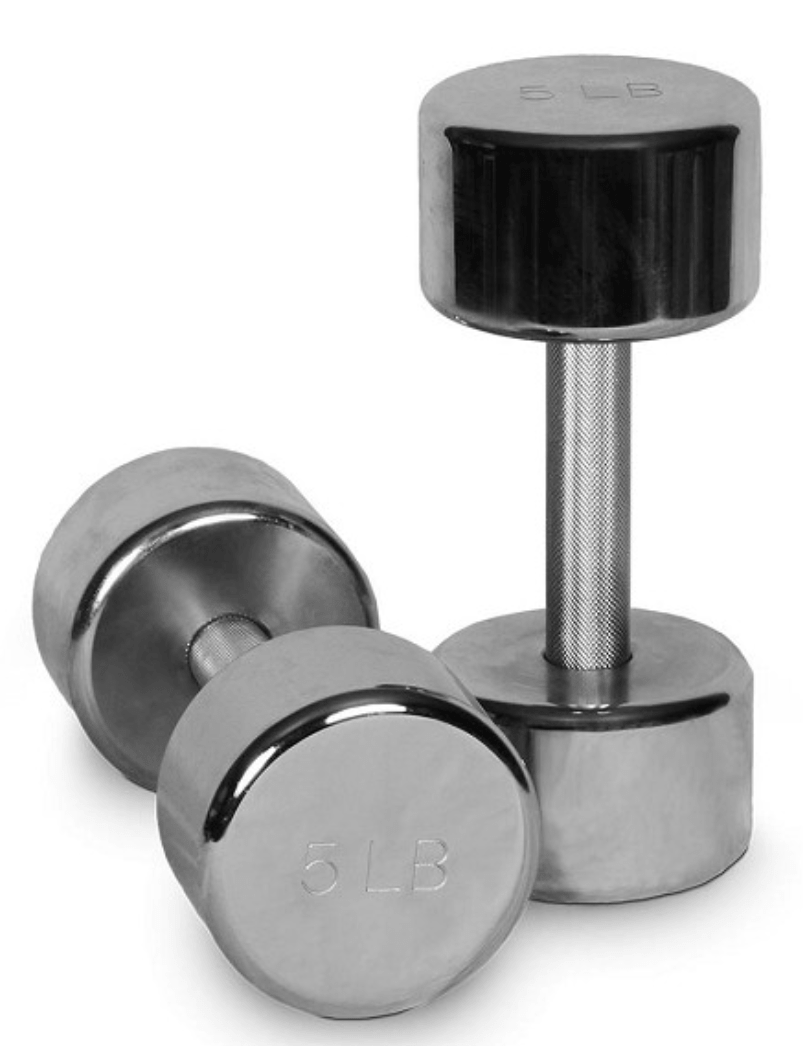 Intek Chrome Beauty Dumbbells