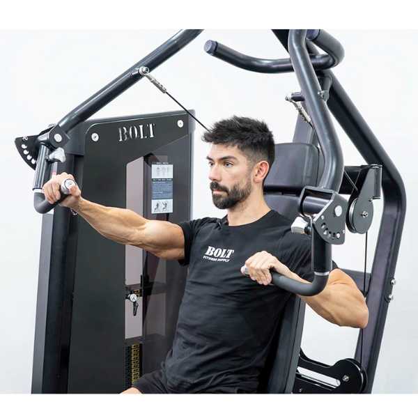 Bolt Fitness Split Chest Press - Shock Series Male User