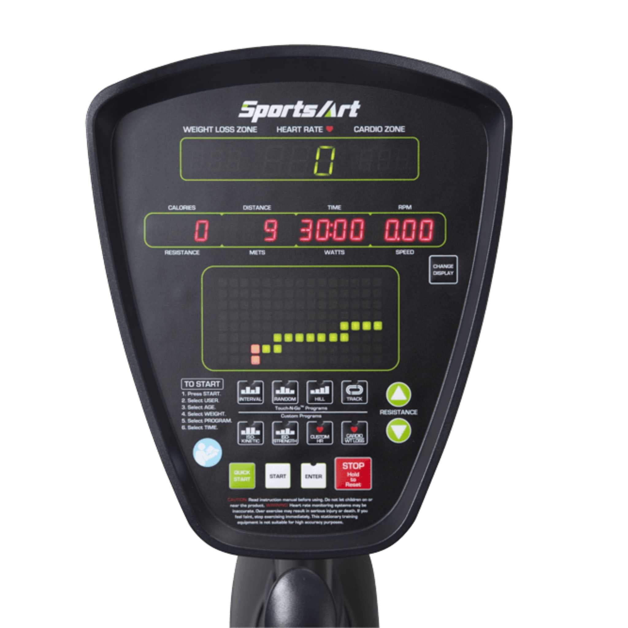 SportsArt C521M Bi Directional Cycle Console