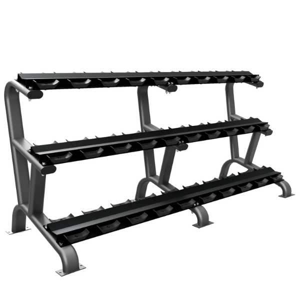 Troy Barbell DR-15 3 Tier Pro Style Dumbbell Rack