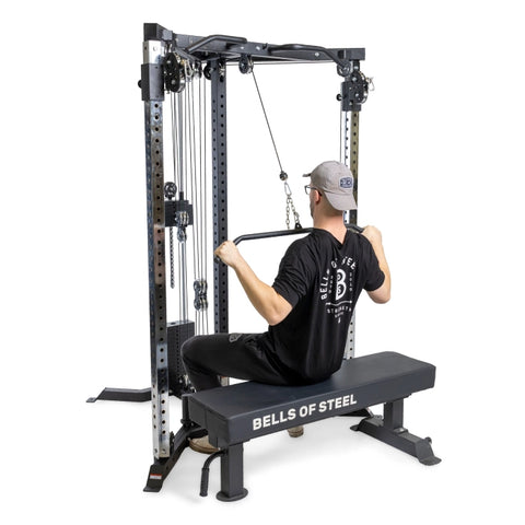 Bells of steel all in one cable machine high pulley lat pulldown exercise