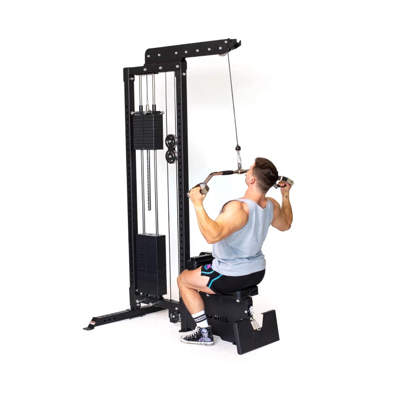 Bells of Steel Lat Pulldown With Stack Male Working out