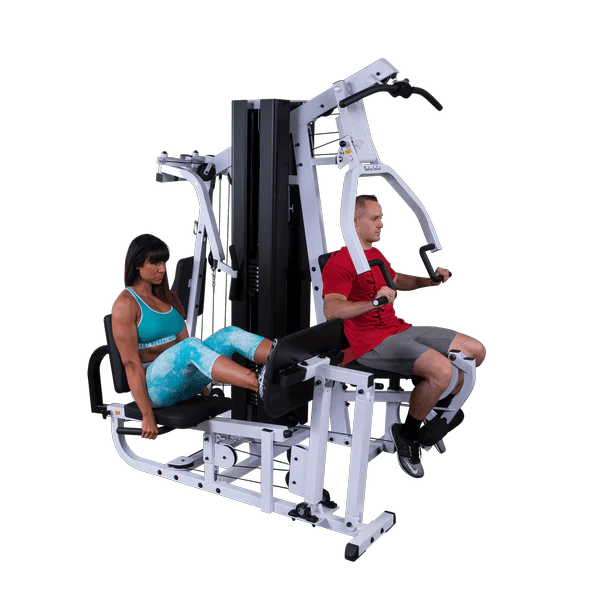 Body Solid EXM3000LPS Home Gym Dual User On Transparent Background
