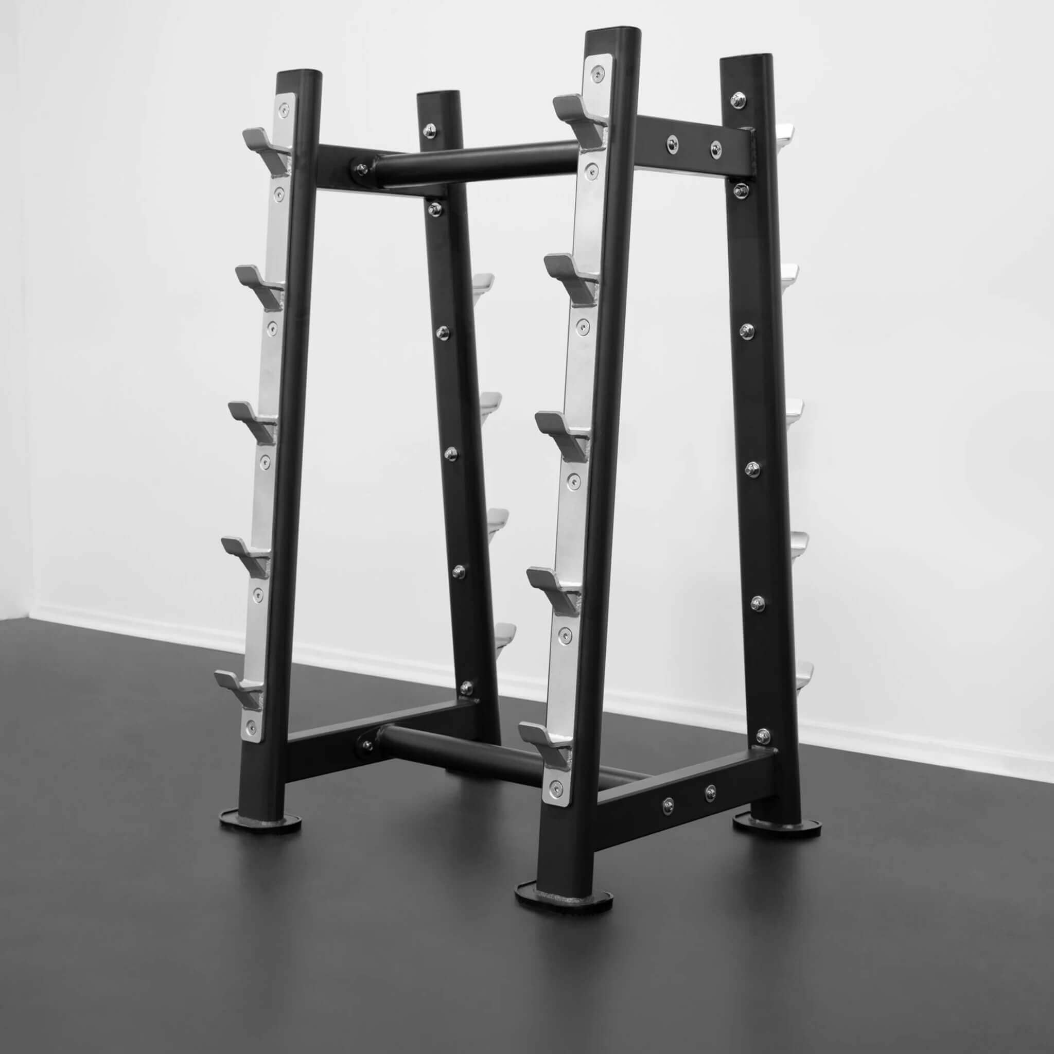 bodykore g236 pro barbell rack corner view