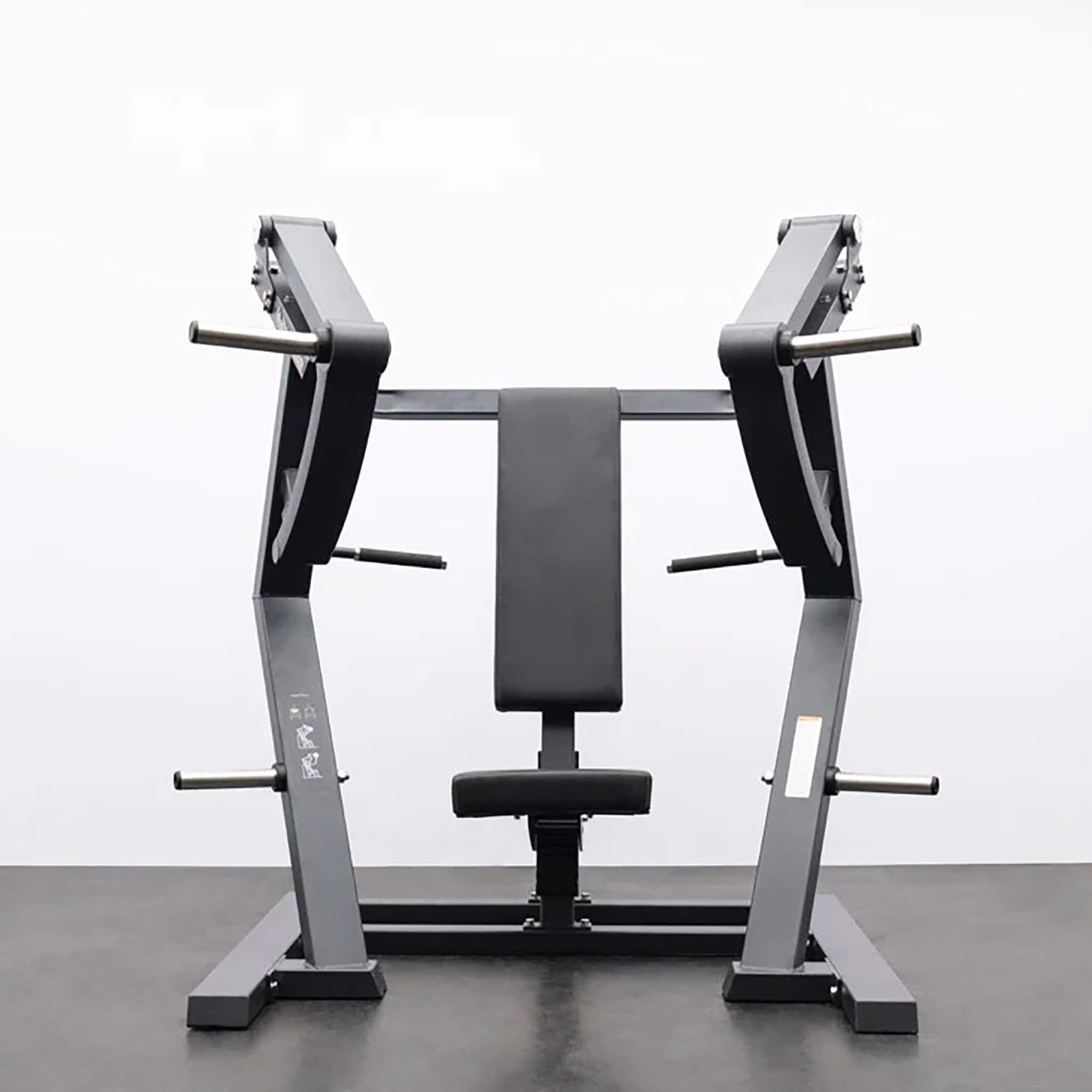 bodykore gr801 plate loaded chest press machine front view