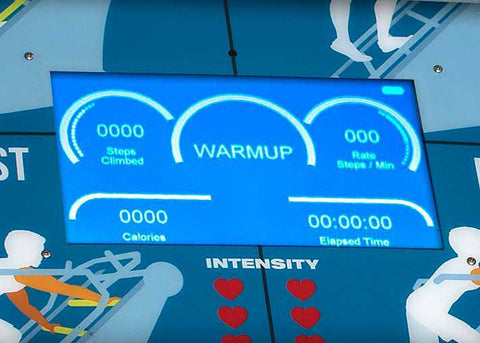 Jacobs Ladder X Display Readout Metrics Close Up