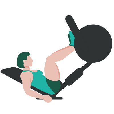 Leg Press Mechanics Diagram