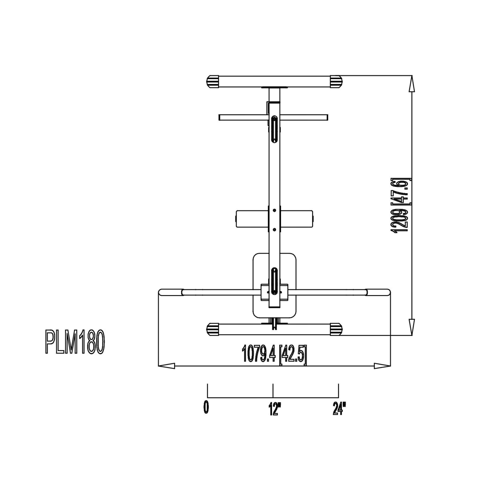 plm180x lat machine dimension