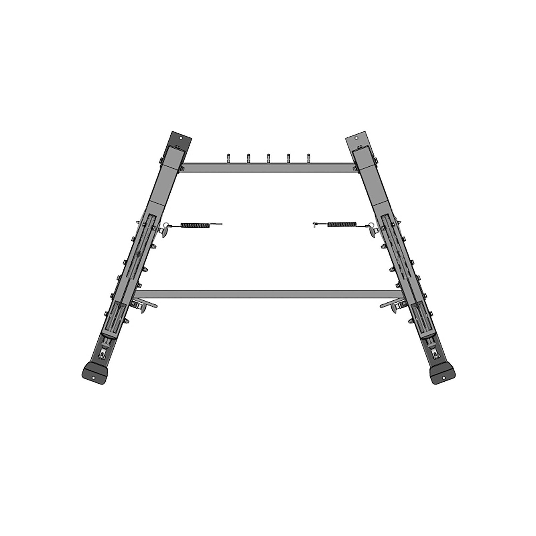 powerline pft100 top view technical drawing