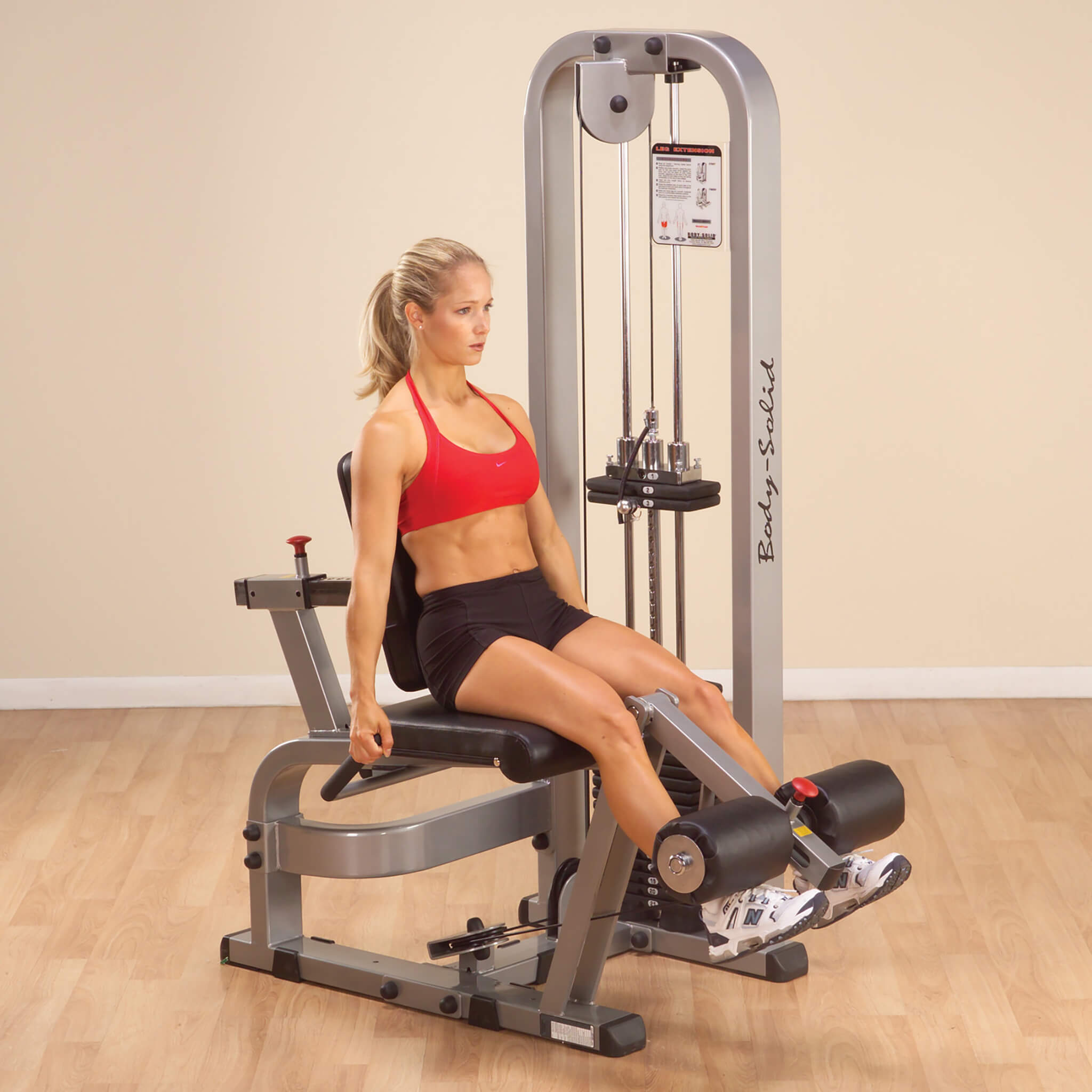 pro clubline sle200g leg extension machine leg extension workout