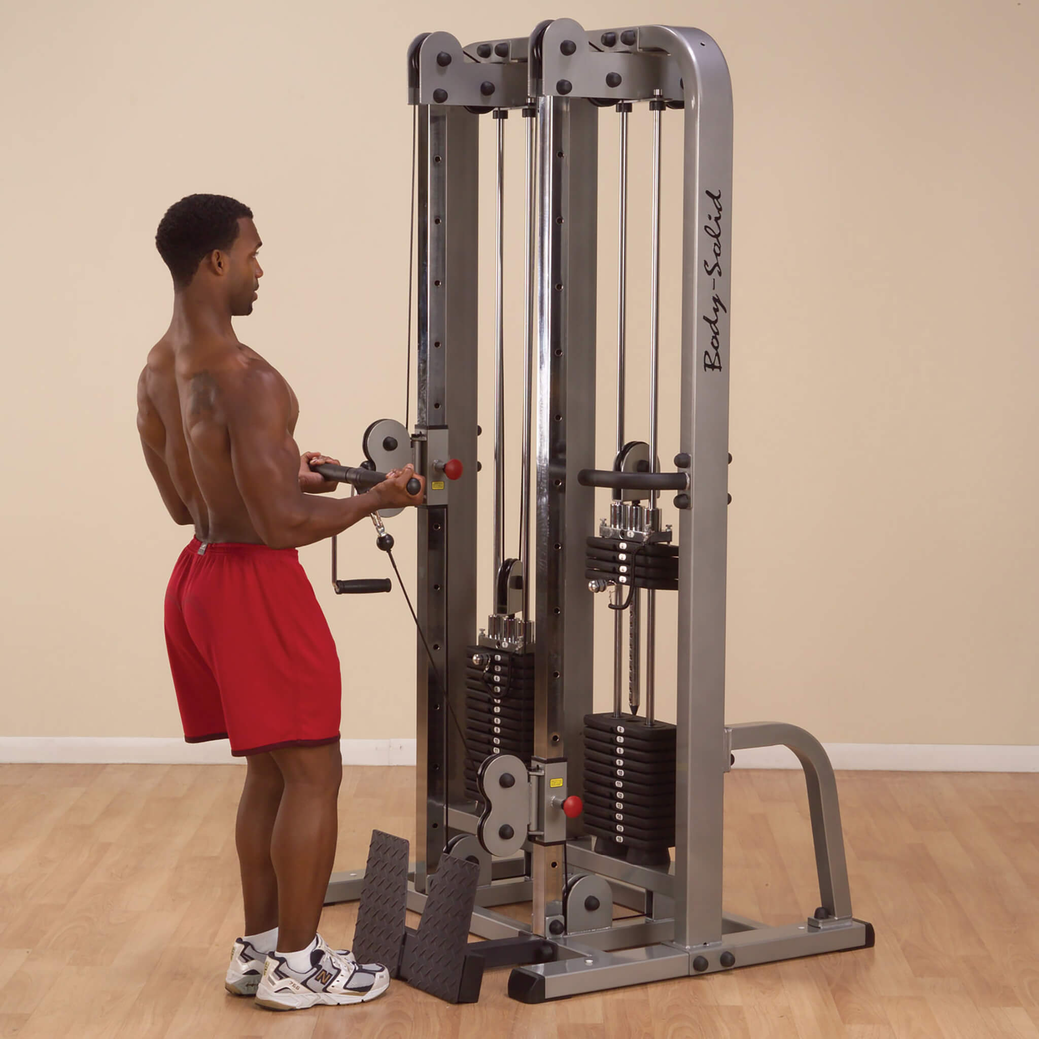 sdc2000g dual cable column biceps curl