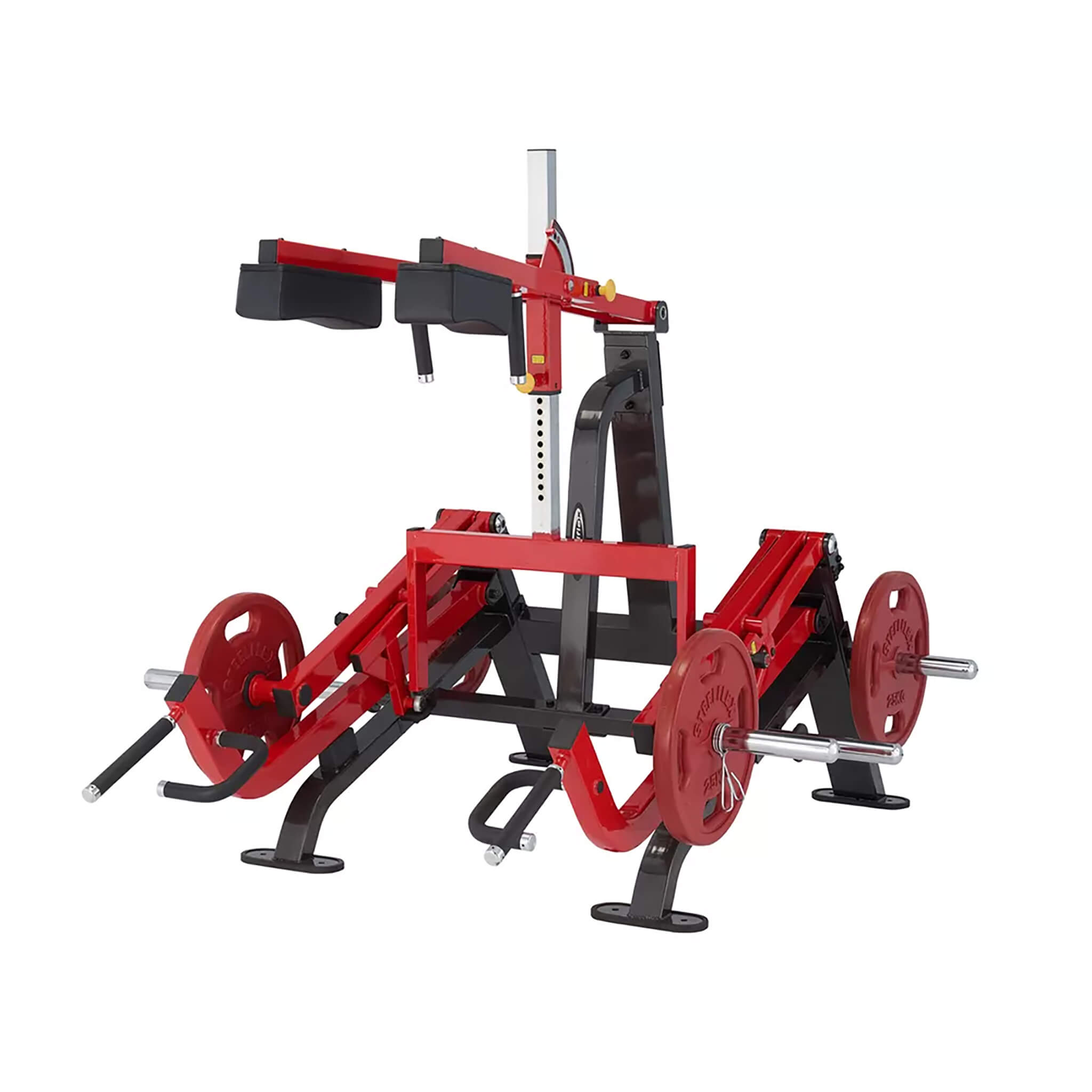 steelflex pl2300 squat deadlift lunge machine corner view