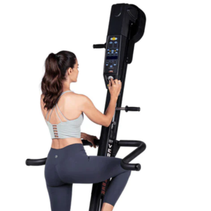 Close up of Versaclimber adjustable resistance