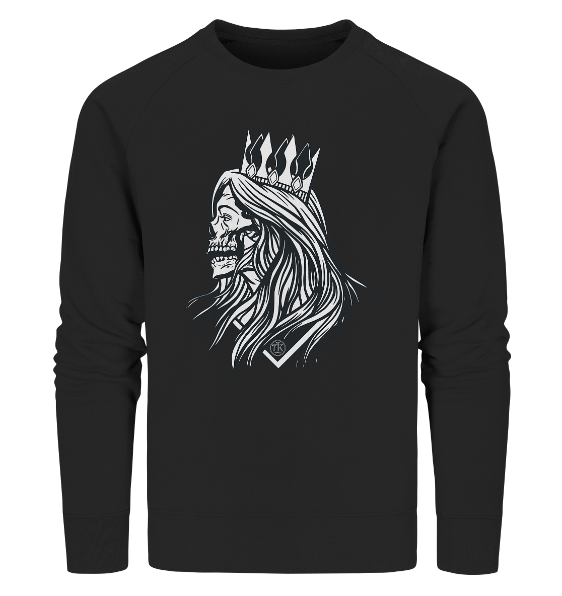 Skull Queen - Organic Sweatshirt - [7k-clothing]