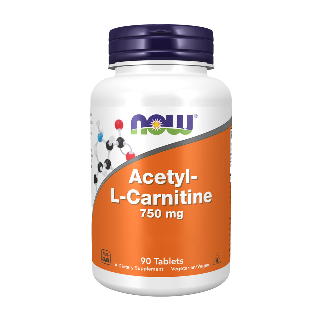 production_listings_NOWACE750MG90TAB_NOW Foods Acetyl L Carnitine 750 mg _90 tablets_ Front cover