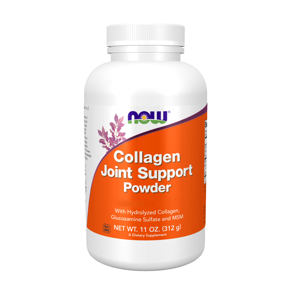 NOW Foods Collagen Joint Support Powder (312 gr.) Front cover