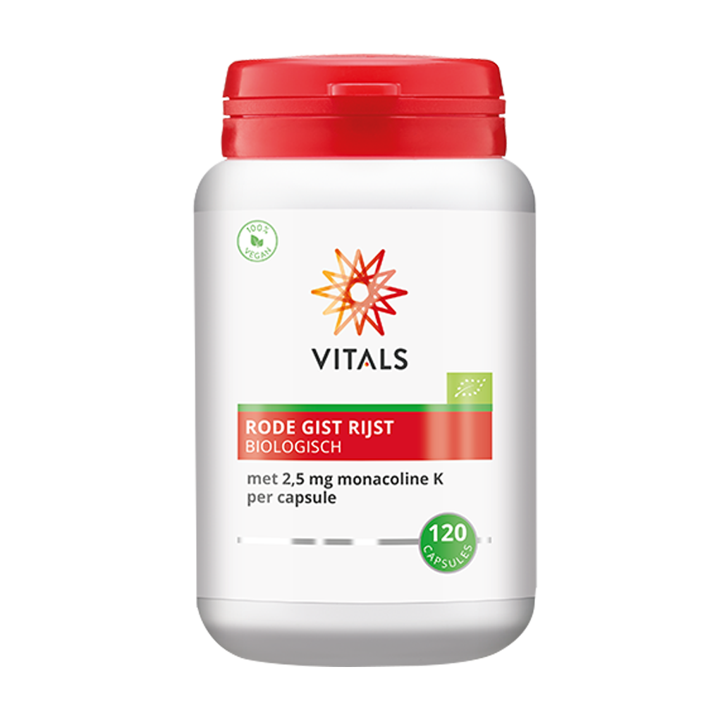 Vitals Red Yeast Rice Organic box
