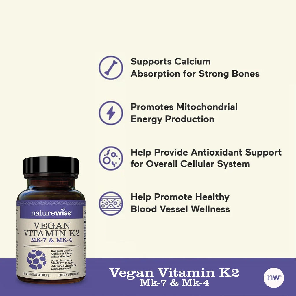 naturewise vegan vitamin k2 with vitamk7 90 softgels 7