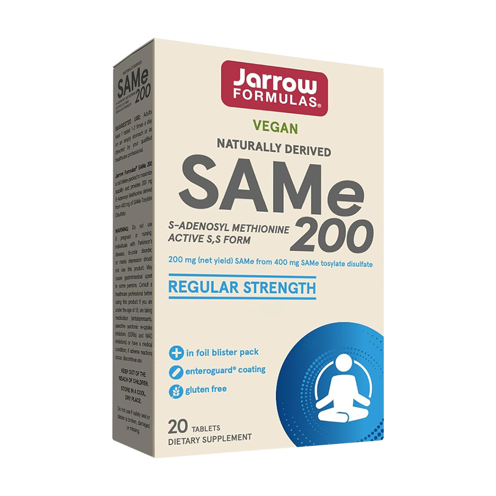 jarrow formulas same 200mg 20 tablets 1