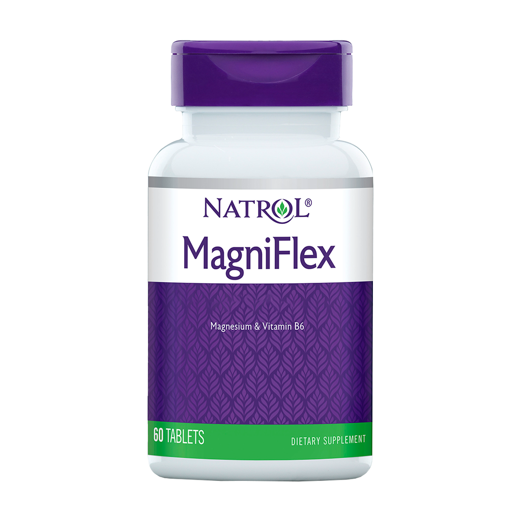 natrol magnesium 300mg b6 2mg magniflex 60 tablets 1