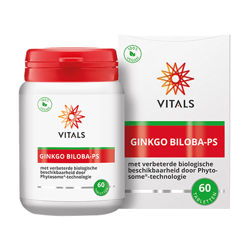 Vitals ginkgo biloba ps jar box