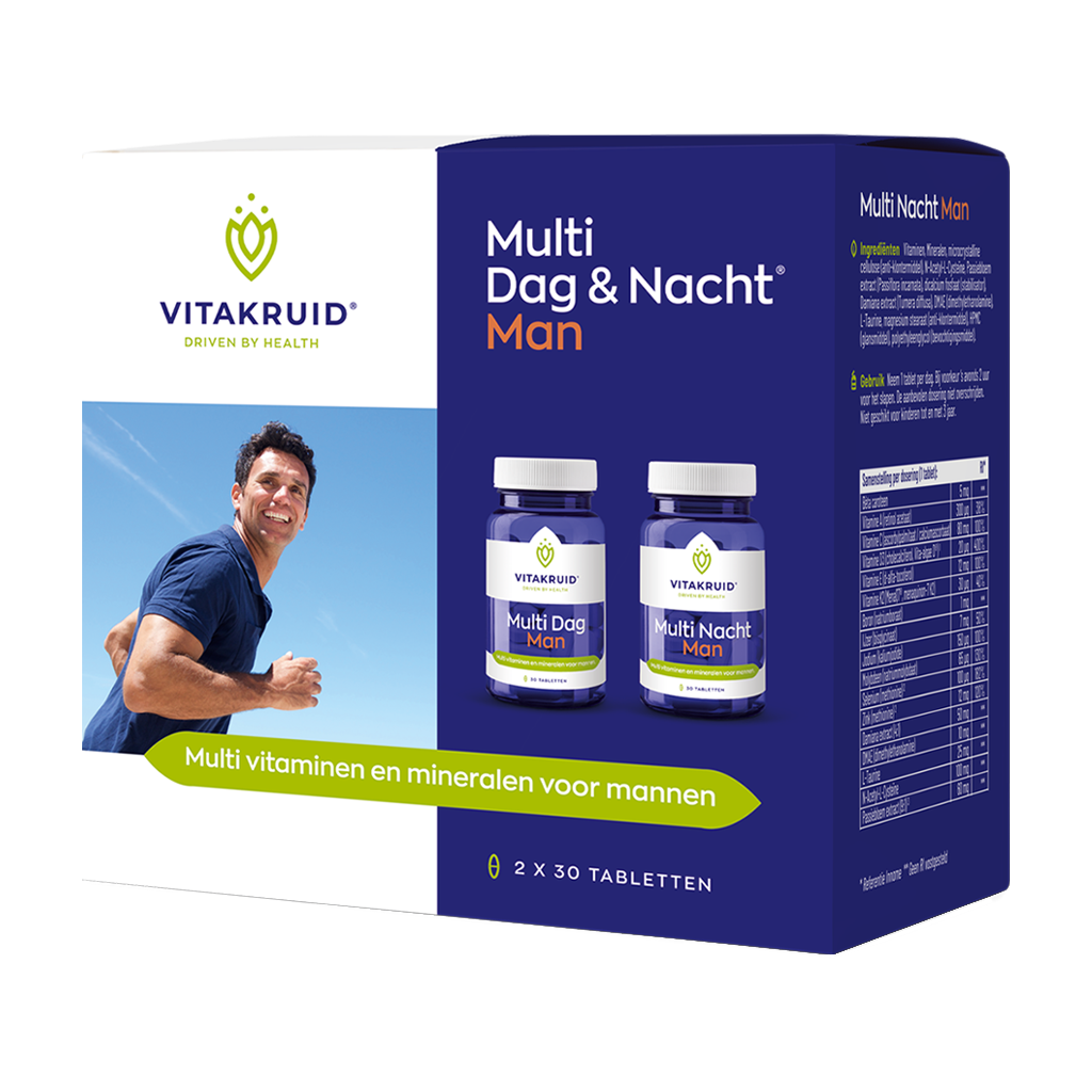 vitakruid multi day & night man 30 tablets