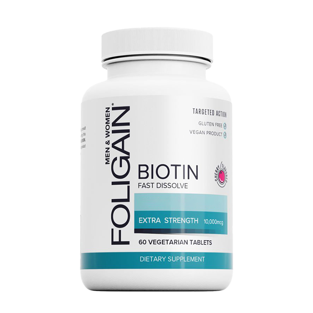 FOLIGAIN Biotine Supplement 10.000 mcg (60 tabletten)