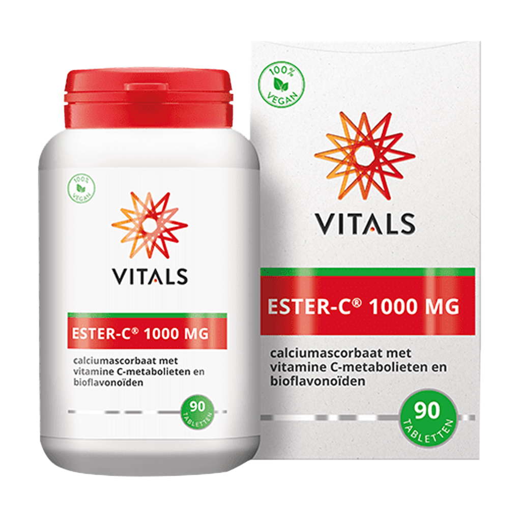 Vitals Ester C 1000mg jar box