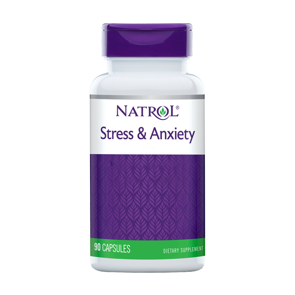 natrol stress anxiety formula 90 capsules 1