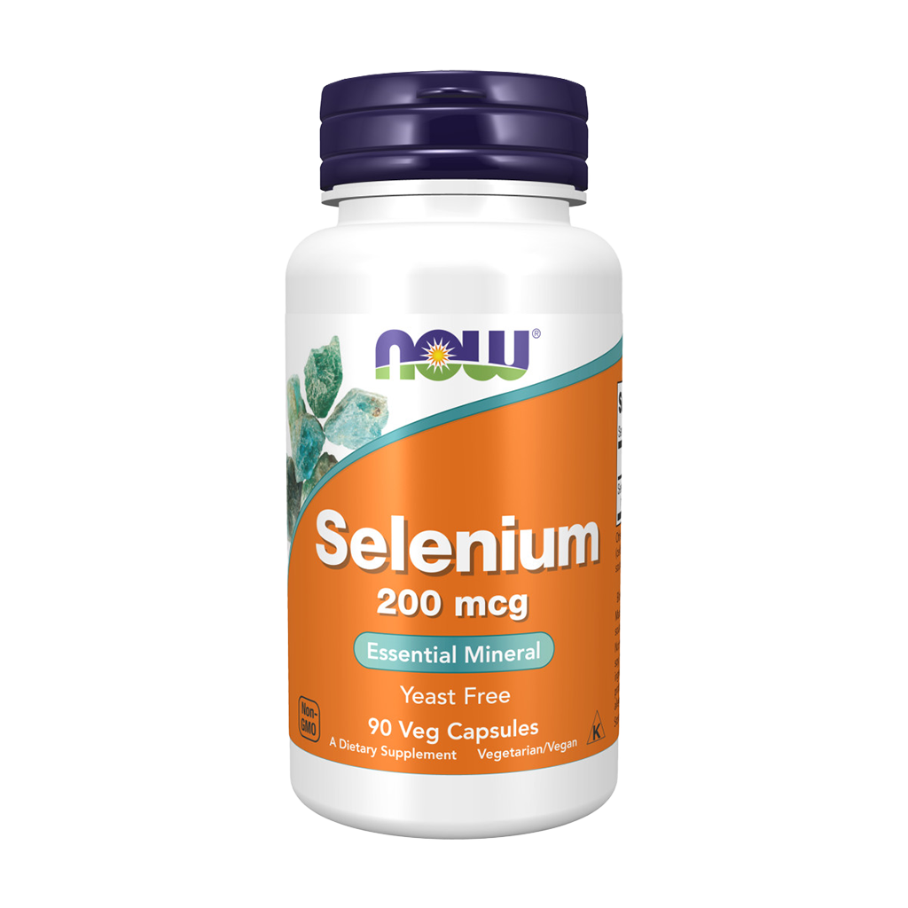 NOW Foods Selenium 200mcg 90 capsules