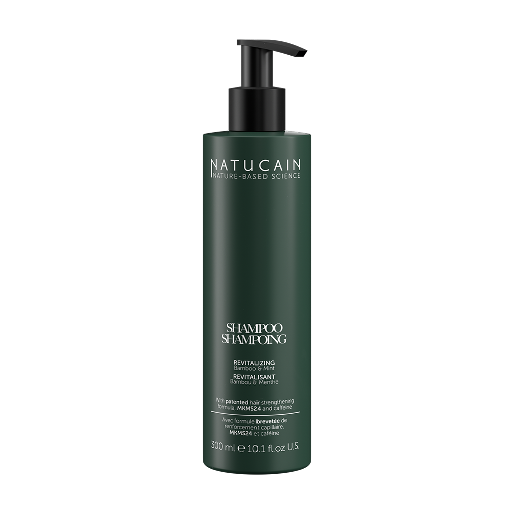 Natucain Shampoo 300ml. Front