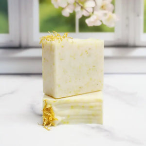 Calendula Bar Soap - SelfcareSelflovellc - Sensitive Skin Bar Soap