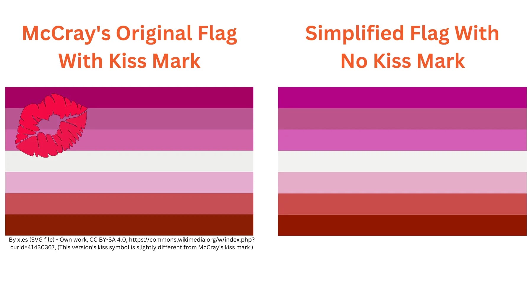 natalie mccray's lipstick lesbian flag