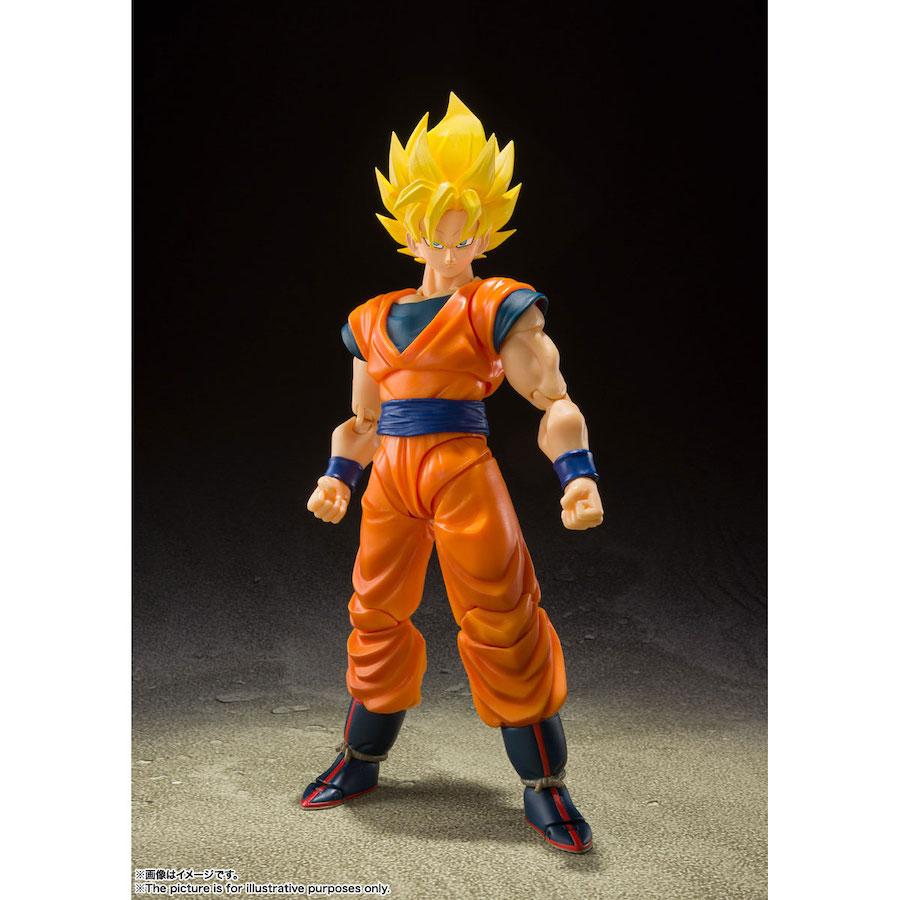 S.H. Figuarts Dragon Ball Super Super Saiyan God Goku (Saiyan God of V —  Nerdzoic Toy Store