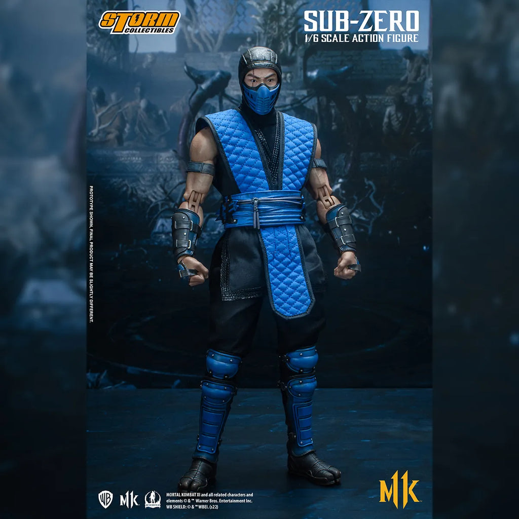 Storm Collectibles - Mortal Kombat 3 - Sub-Zero (Unmasked) - Fig-Ops Toys