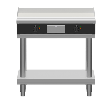 Waldorf Bold 900mm Electric Griddle Low Back Leg Stand